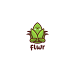 desain logo of FLWR CLOTH
